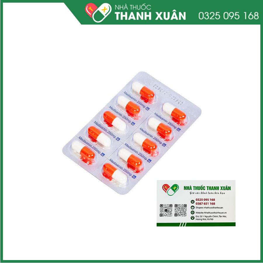 Medisamin 250mg điều trị và phòng ngừa chảy máu